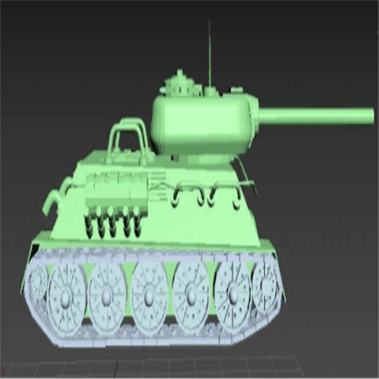 华蓥充气军用坦克模型